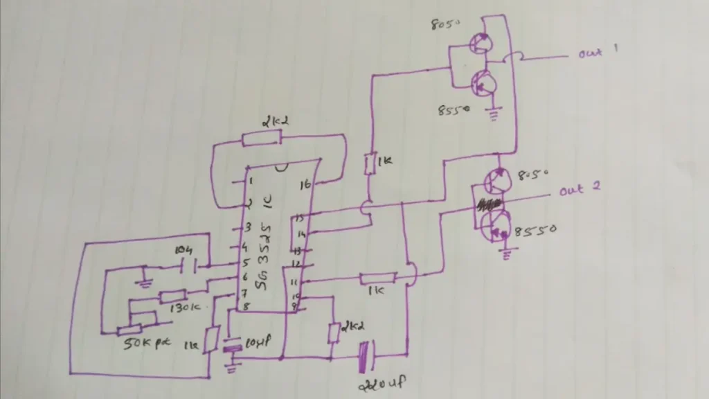 SG3525 Inverter Circuit diagram