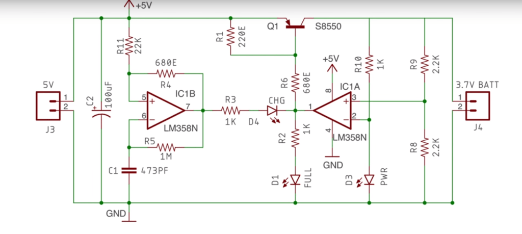 li ion battery charger circuit