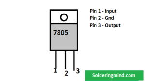ic 7805 pin diagram