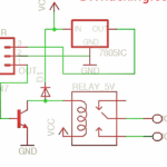 PIR motion sensor relay on off circuit