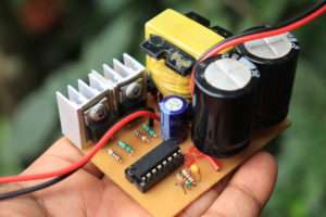 100 watt power inverter circuit