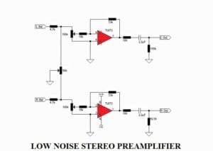 Low noise preamplifier