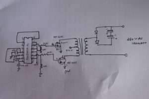 sg3525 100 watts inverter circuit
