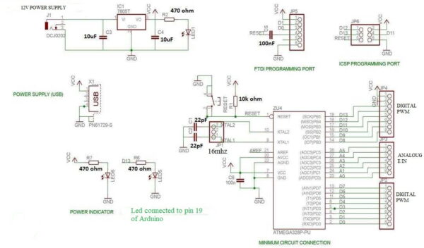 DIY Arduino - Make Your Own Arduino Board