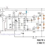 class d amplifier circuit 900W
