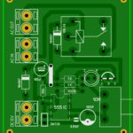automatic water filling control board layout