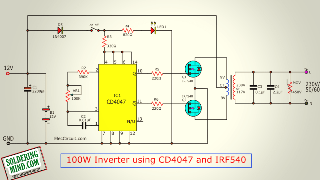 Inverter Circuit Diagram Using Tl494 6245