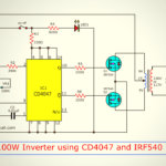 cd4047 100w inverter