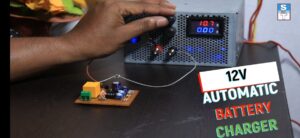12v automatic battery charger circuit