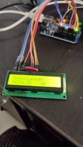 inductance meter using arduino