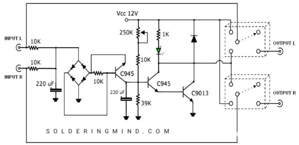 IRF250 Mosfet Amplifier Circuit Diagram - Soldering Mind