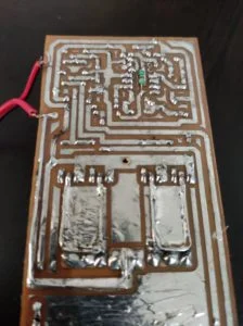 high frequency inverter back side