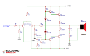 2SC5200 amplifier circuit