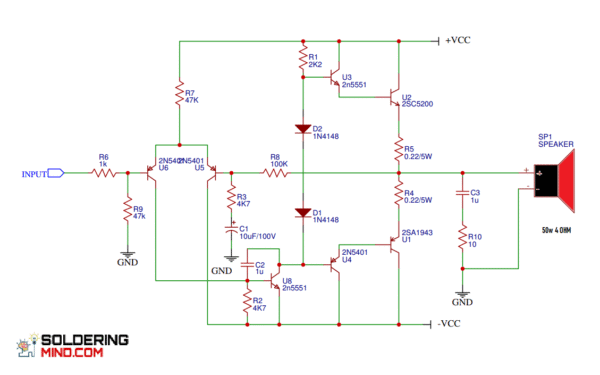 Class H Audio Amplifier