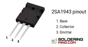 2sa1943 transistor pinout