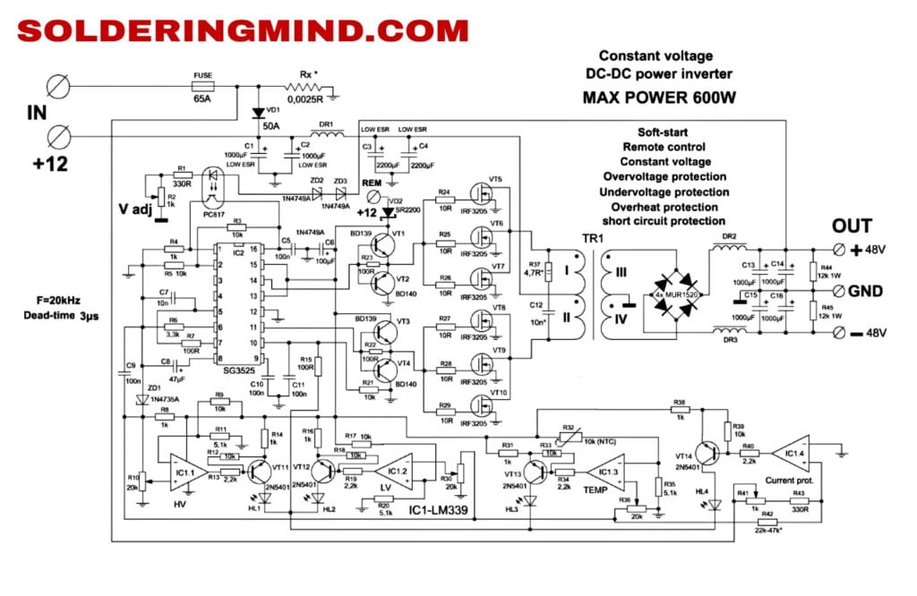 automatic inverter circuit