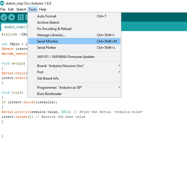 arduino remote serial monitor