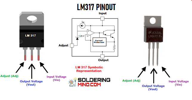 Lm 317 pinout