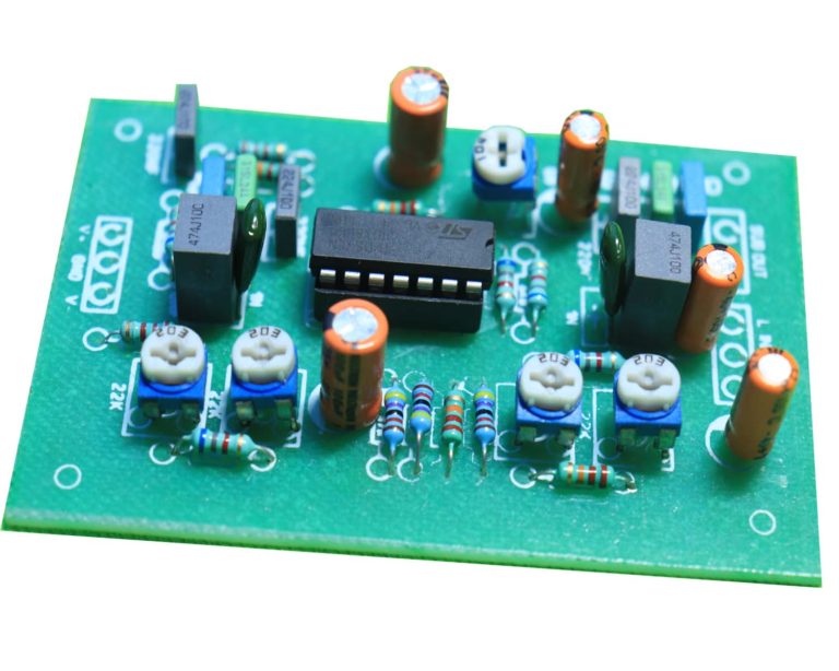 Subwoofer filter Board With 5 Preset Adjustable Frequency Setup