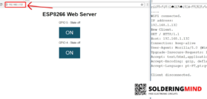 Esp8266 web server setup