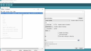 Arduino ide additional board managers