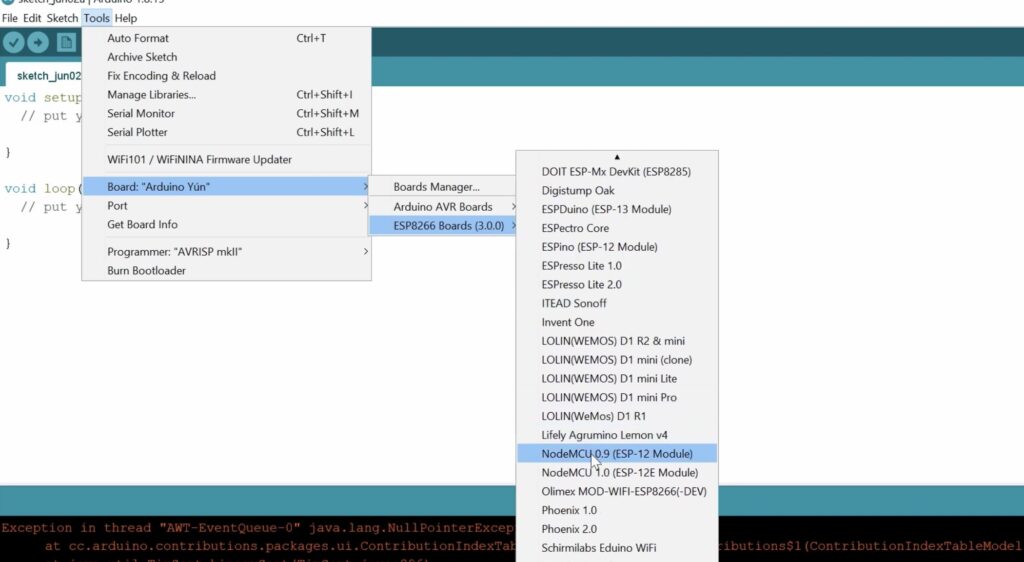 esp8266 mining