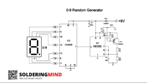 0-9 number generator circuit