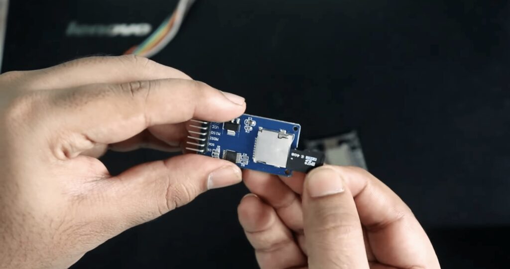 Sd card reader module
