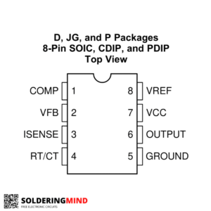 Uc3843 ic pinout