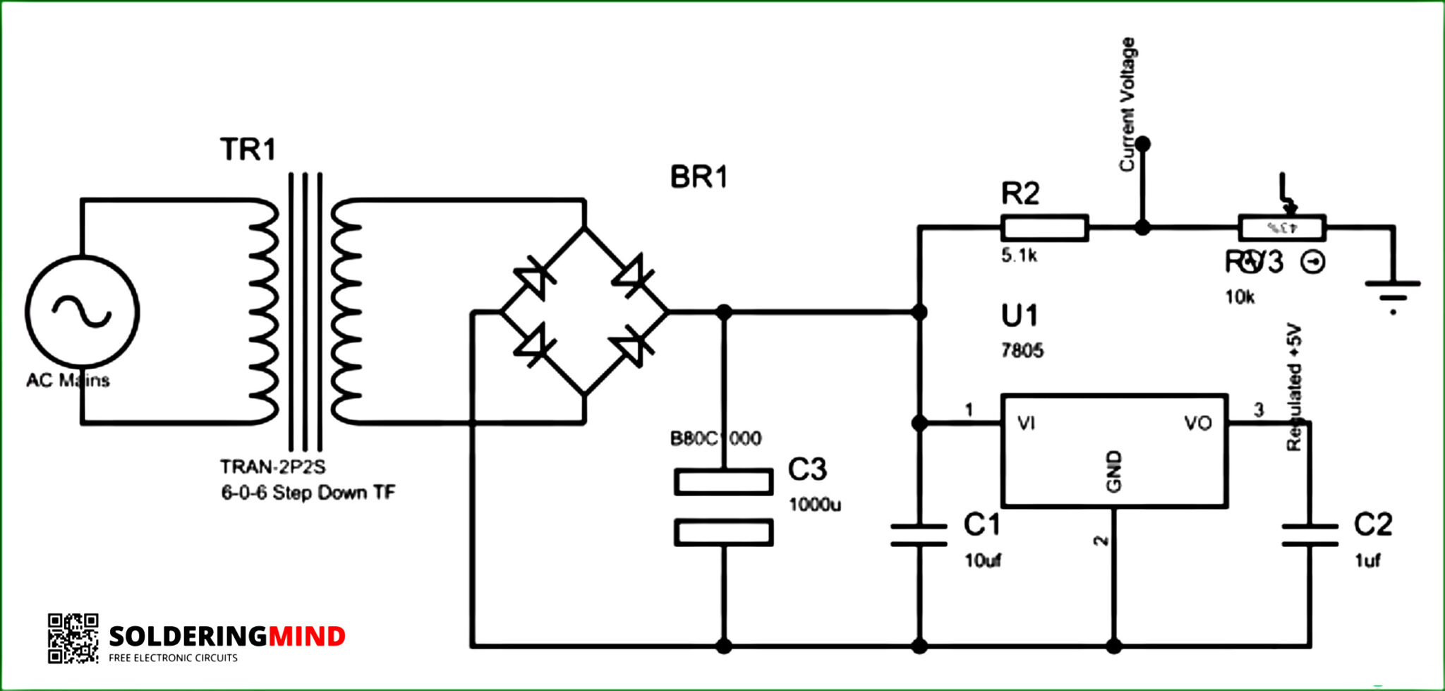 Electronic Circuit Breaker Circuit with Low / High voltage Protection