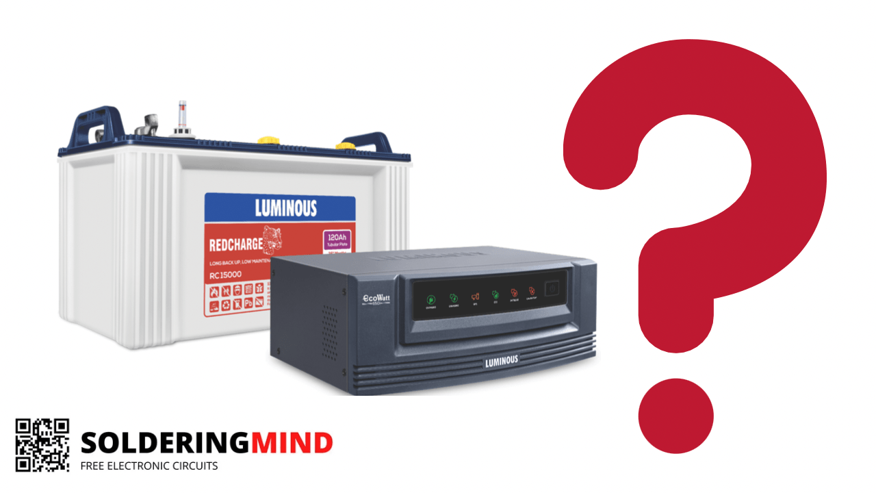 What Size Inverter Do I Need Soldering Mind