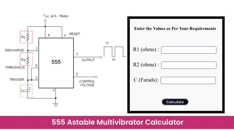 555 timer online calculator