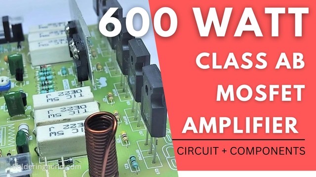Mosfet amplifier project