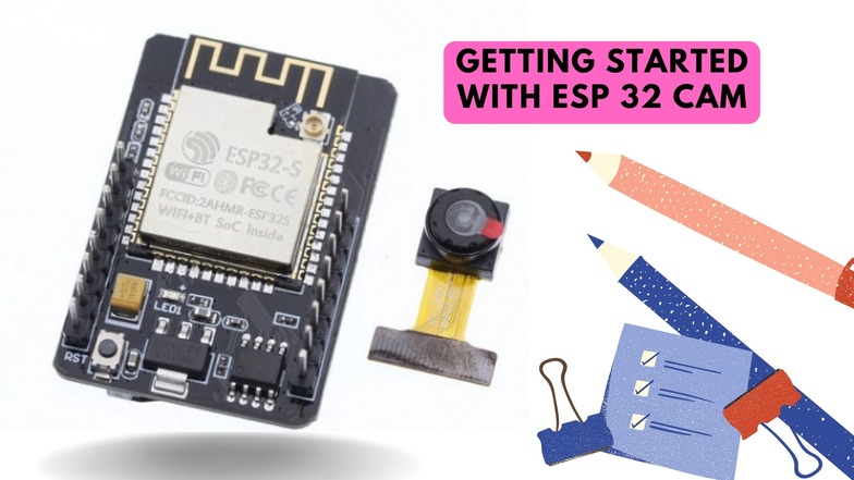 Getting started with esp 32 cam board