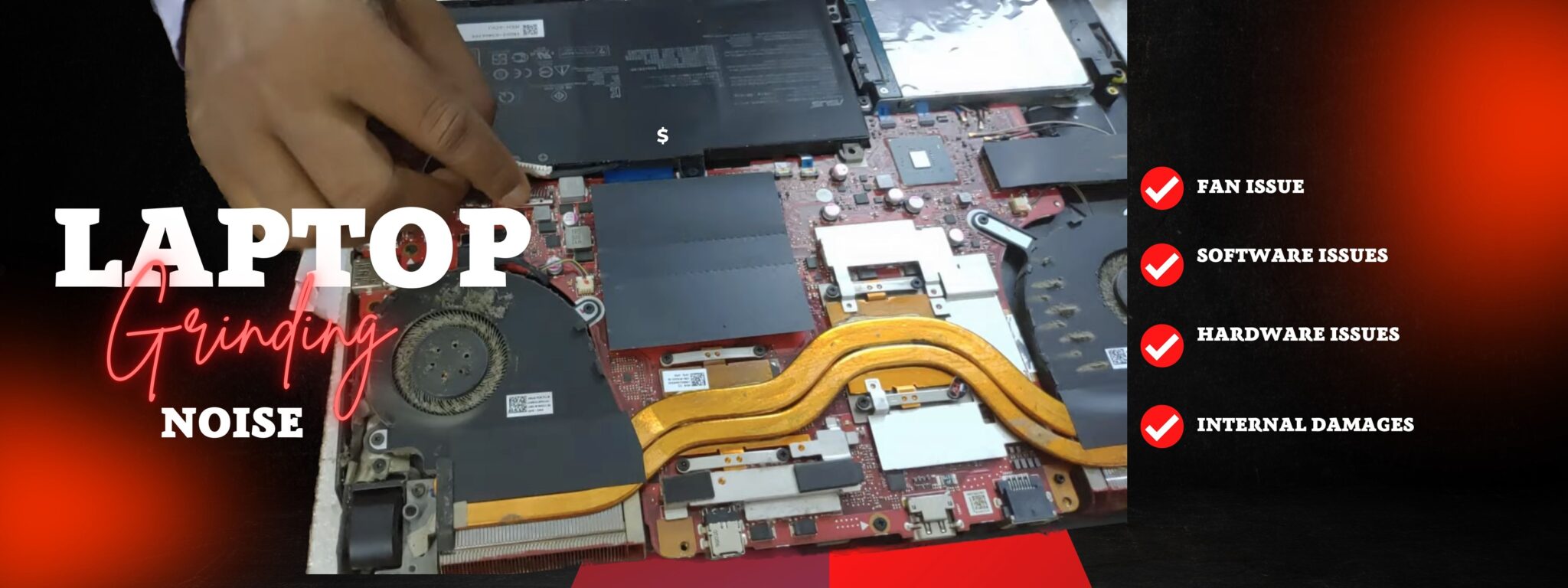 How to Fix Grinding Noise Coming from Laptop Soldering Mind