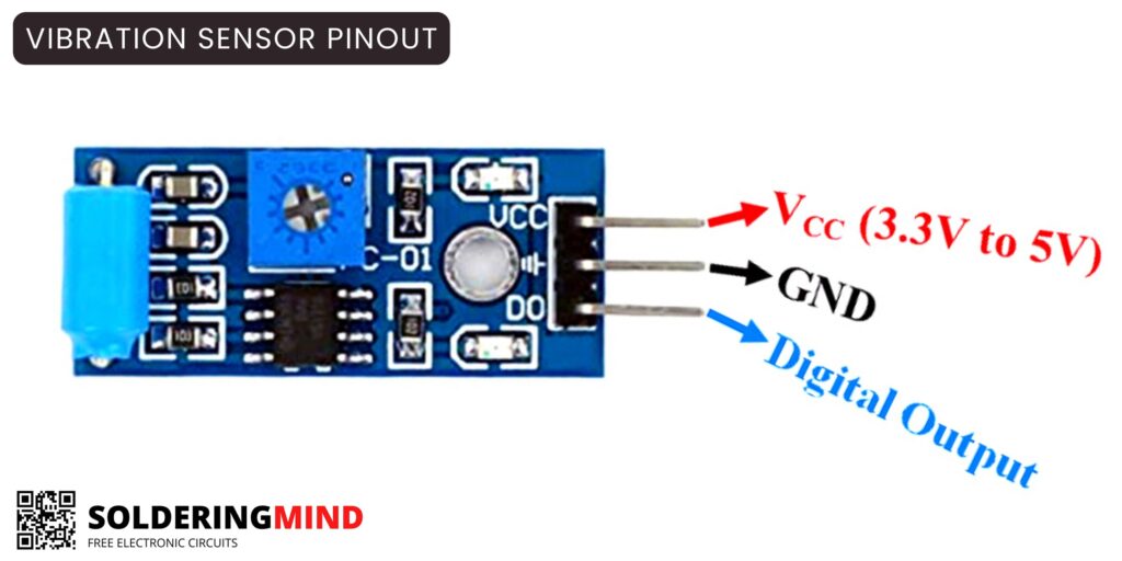 Vibration sensor pinout