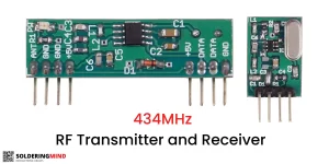 434MHz rf transmitter and receiver 