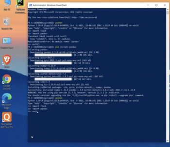 Installing and Using Python on Windows PowerShell