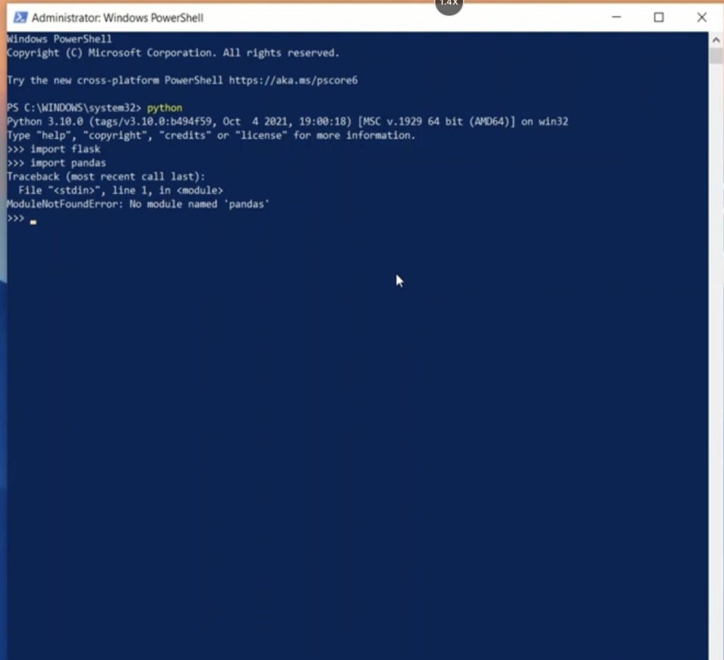 Installing And Using Python On Windows Powershell