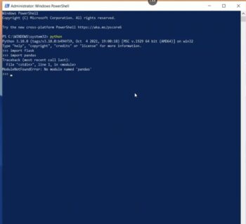 Installing and Using Python on Windows PowerShell