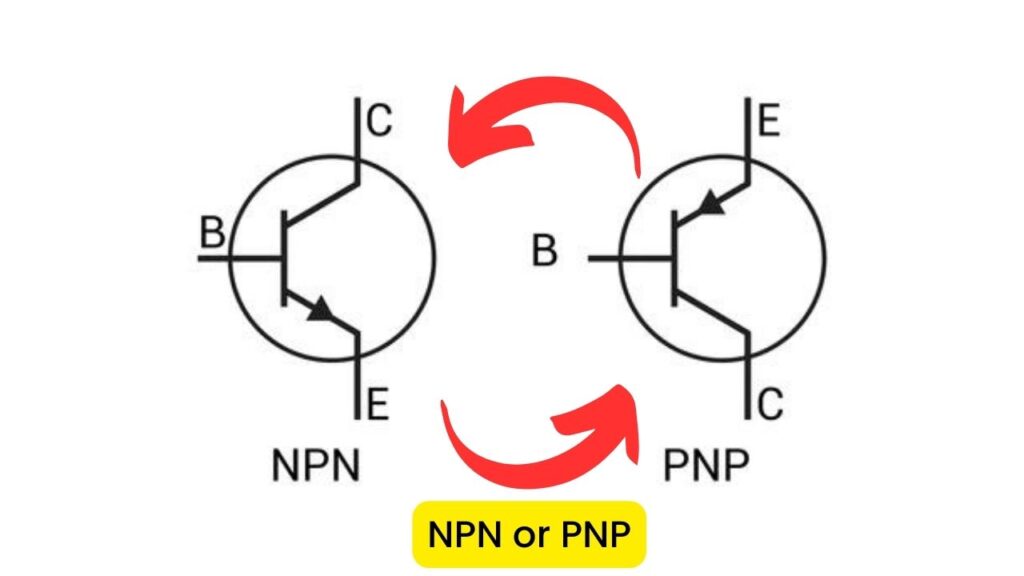 Npn transistor prefers over pnp transistor