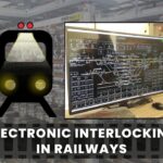 What is electronic interlocking in railways