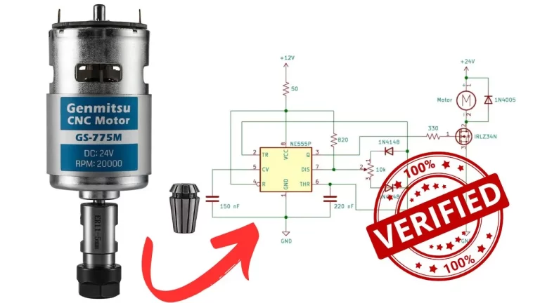 Cnc spindle motor speed controller