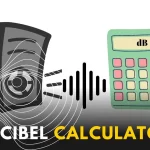 Convert power ratio to decibel using online decibel calculator tool
