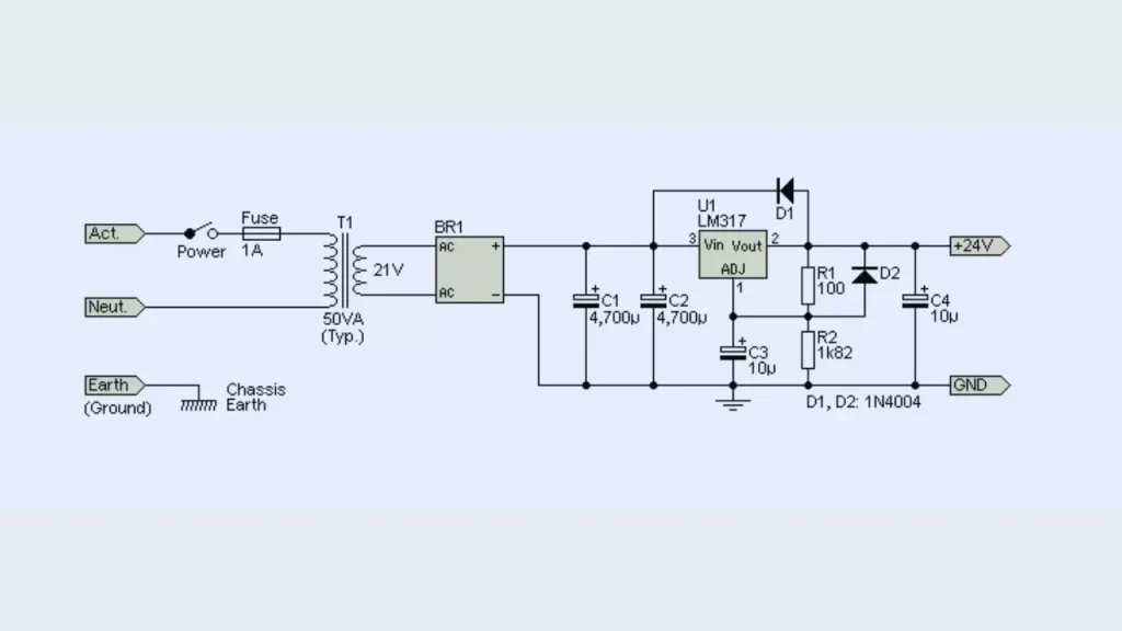Lm1875 amplifier single power supply circuit