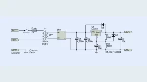 Lm1875 amplifier single power supply circuit
