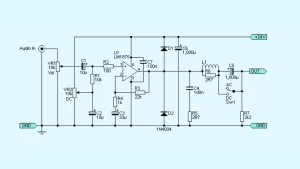 Lm1875 ic 10 watts amplifier circuit diagram