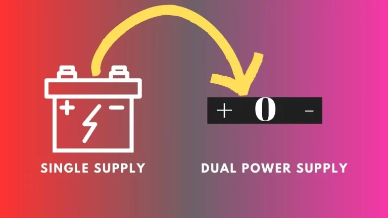 Dual power supply from battery