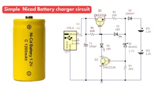 Nicad Battery charger circuit