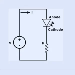 led series resistor connection circuit
